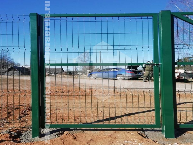 3D заборы для частного дома 25 метров 5мм